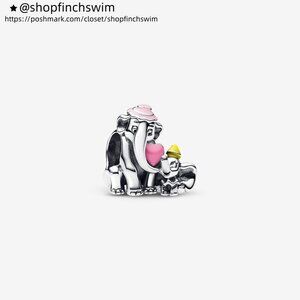 Pandora Disney Dumbo & Mum Charm